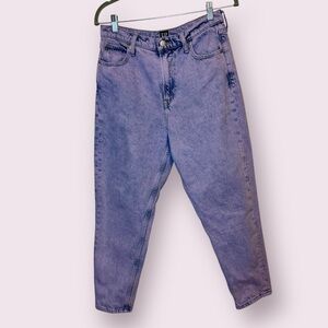 GAP Women's High Rise Jeans - Purple. Size 8